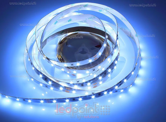 Imagen de Tira de led 5m blanco hielo 10000-12000K 2835 60led/m Honglitronic 24V 14,4W/m