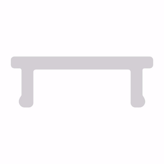 Imagen de Difusor transparente para perfiles con código LLP-XXXX-16-X2, 2 metros