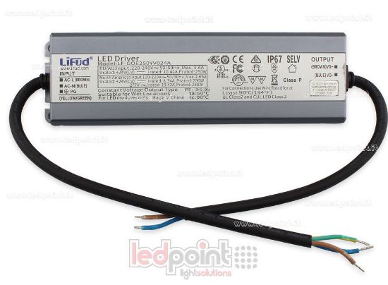 Imagen de Fuente de alimentación 250W 24V IP67 LiFud