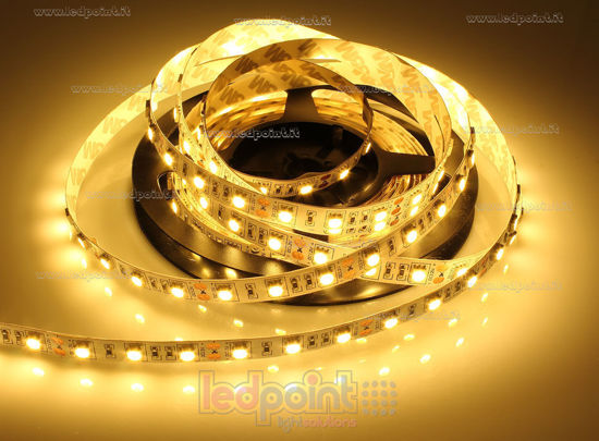 Imagen de Tira de led 5m blanco cálido 2800-3200K 5050 60led/m 12V 14,4W/m