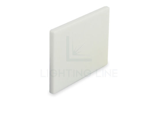 Imagen de Tapa blanca para perfil en aluminio de 26x36mm