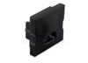 Imagen de Tapa negro con agujero para cable de alimentación para perfil en aluminio SL05-03