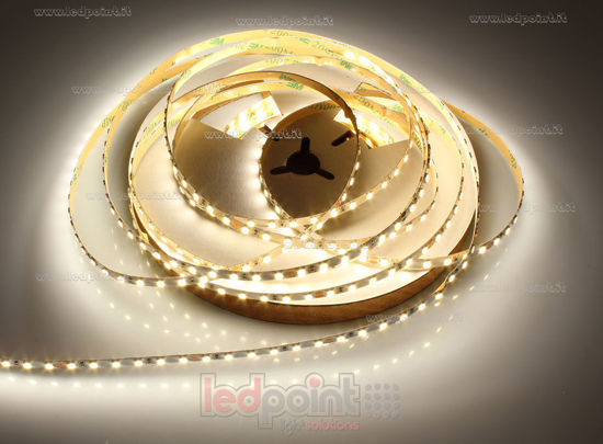 Imagen de Tira de led 5m blanco cálido 3500K 3step 2835 120led/m 24V 9,6W/m, PCB 5mm