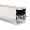 Imagen de Perfil de aluminio pintado de blanco para pladur 50x49mm, 3 metros