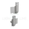 Imagen de Modelo descargable para impresión 3D de tapa izquierda y derecha con tubo de 25mm para perfil CC01-06-G3
