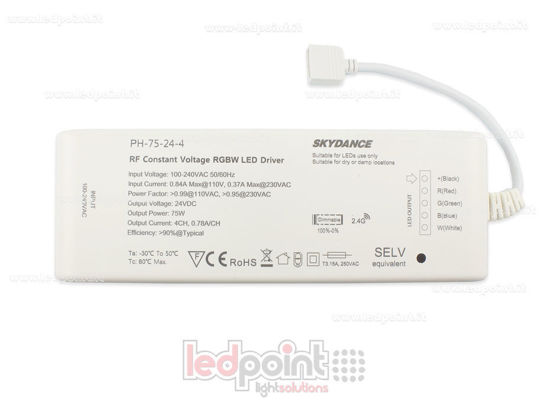 Imagen de Fuente de alimentación 75W 24V, 4 canales, Wireless SkyDance
