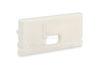 Imagen de Tapa blanca con agujero para cable de alimentación para perfil en aluminio SL06-05