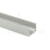 Imagen de Perfil de aluminio 15x10mm para tiras led de silicona, 3 metros