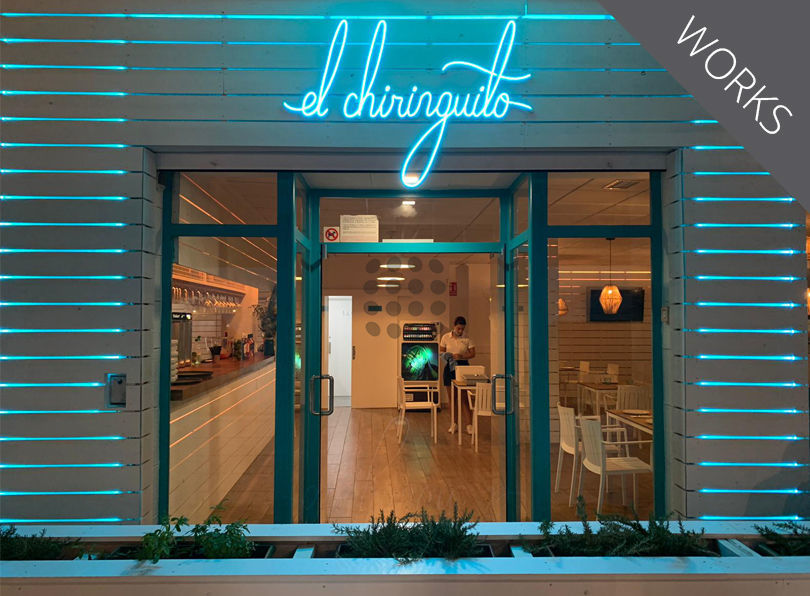 Iluminación led neon flex para rotulos