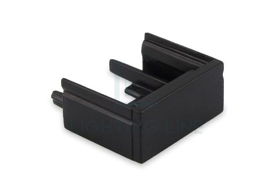 Imagen de Tapa negra para mueble para perfil de aluminio SL08-03