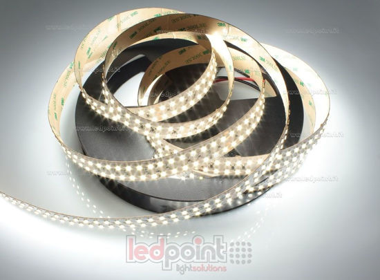 Imagen de Tira de led 5m blanco 4000K 3step 2835 252led/m Honglitronic 24V 45W/m