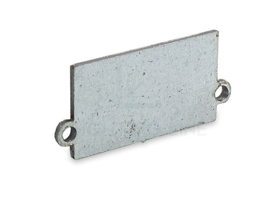 Imagen de Tapa de hoja galvanizada para perfil de aluminio para pladur DW07-01