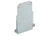 Imagen de Tapa de hoja galvanizada para perfil de aluminio para pladur DW11-03