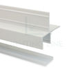 Imagen de Perfil de aluminio pintado de blanco para pladur 36x34mm, 3 metros