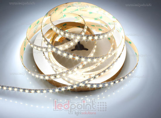 Imagen de Tira de led 5m blanco 4000K 3step 2835 120led/m Honglitronic 24V 24W/m
