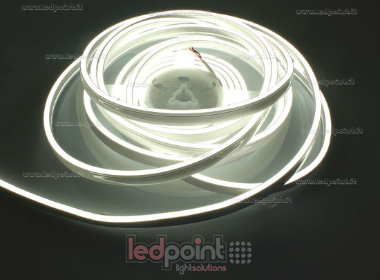 Imagen de Led Neon Flex 6mm blanco 4000K 2835 24V 9,6W 120led/m IP65 5m