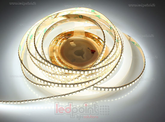 Imagen de Tira de led 5m blanco 4000K 3step 2835 240led/m 24V 9,6W/m, PCB 6mm