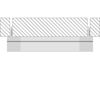 Imagen de Weiße Möbelendkappe für Aluminiumprofil SL05-03