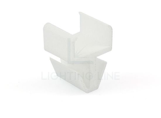 Imagen de Grapa de montaje de plástico para tira de 12 mm para perfil CC01-06