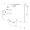Imagen de Modelo descargable para impresión 3D de tapa izquierda y derecha llana para perfil CC01-06-G3