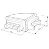 Imagen de Tapa exterior para perfil SL08-03