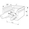 Imagen de Tapa negra para mueble para perfil SL12-16