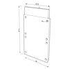 Imagen de Tapa para perfil de aluminio para pladur DW04-06