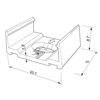Imagen de Grapa de montaje de plástico para perfil SL05-03