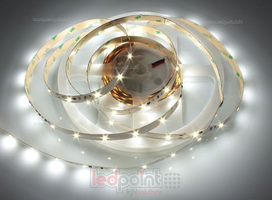 Imagen de Tira de led 5m bianco 4000K 3step 2835 36led/m Honglitronic 24V 8,6W/m control de corriente