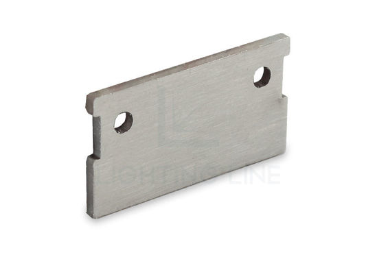 Imagen de Tapón de acero inoxidable para perfil de suelo empotrado FL01-21
