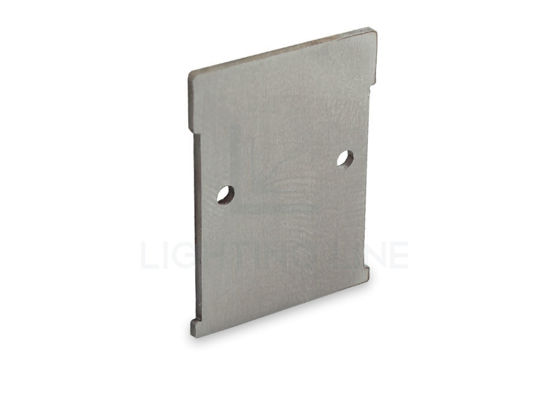 Imagen de Tapón de acero inoxidable para perfil de suelo empotrado FL02-21