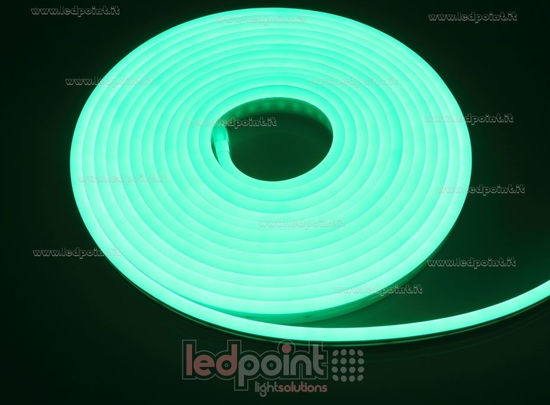 Imagen de Led Neon Flex 6mm verde 2835 24V 9,6W 120led/m IP65 5m