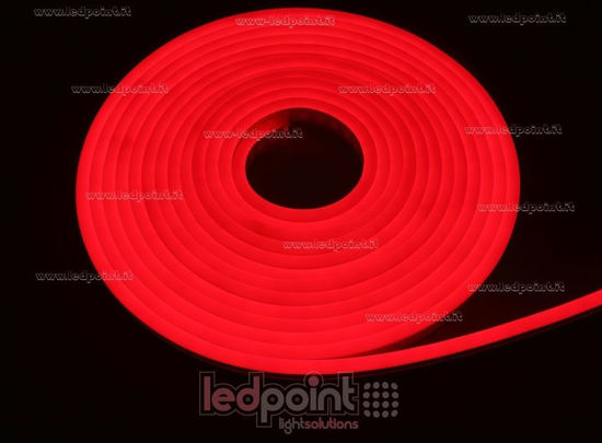 Imagen de Led Neon Flex 6mm rojo 2835 24V 9,6W 120led/m IP65 5m