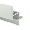 Imagen de Perfil de aluminio pintado de blanco para pladur 54x47mm, 3 metros