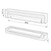 Imagen de Tapa blanca de plástico para difusor alto LLD-07