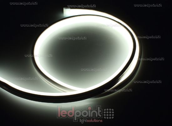Imagen de Led Neon Flex 10mm blanco 2835 12V 9,6W 120led/m IP65 50m