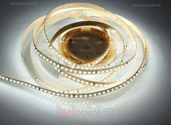 Imagen de Tira led 5m blanco 4000K 3step 2835 Honglitronic  160 led/m 24V 24W/m control de corriente