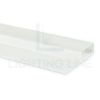 Imagen de Perfil de aluminio pintado de blanco para cerámica 8mm, 3 metros