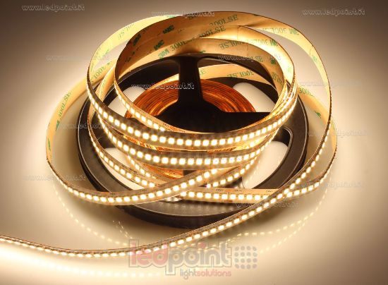 Imagen de Tira de led 5m blanco cálido 3000K 3step 2835 240led/m Parylene IP65 24V 19,2W/m