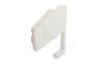 Imagen de Tapa blanca derecha para perfil de aluminio para estantería SH01-03
