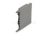 Imagen de Tapa gris para perfil en aluminio SH02-03