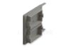 Imagen de Tapa gris para perfil en aluminio SH02-03