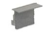 Imagen de Tapa gris para perfil en aluminio empotrado RE11-16