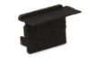 Imagen de Tapa negra izquierda para perfil en aluminio empotrado RE12-16