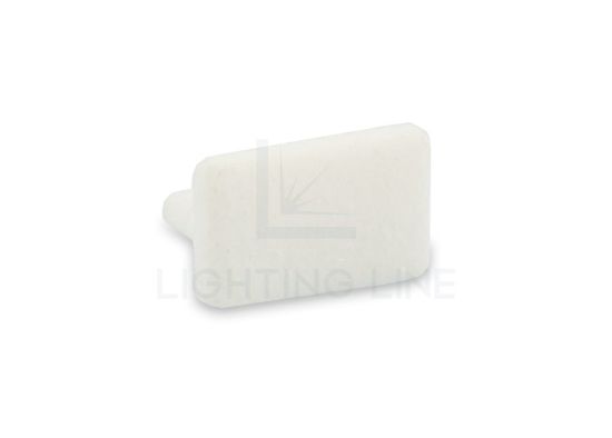 Imagen de Tapa blanco de plástico para perfil SL13-02