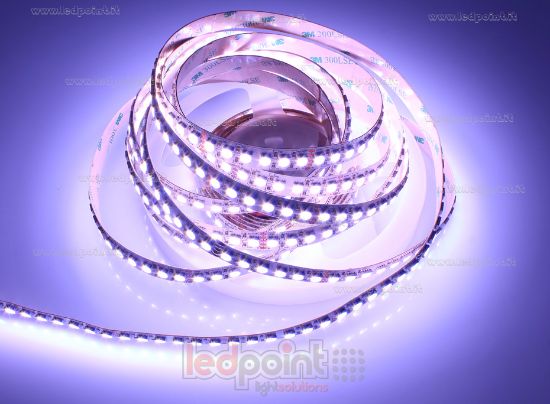Imagen de Tira led 5m 5050 4en1 RGB + blanco cálido 3000K 120led/m 24V 14,4W/m + 9W/m