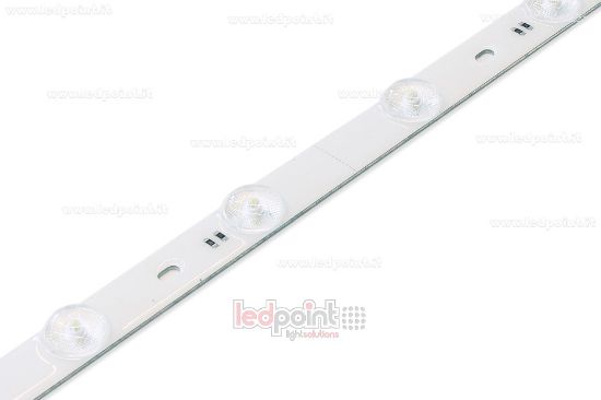Imagen de Barra LED hidrófuga para retroiluminación 950mm 6000-6500K 16led 2835 24V 8W con lente 178°