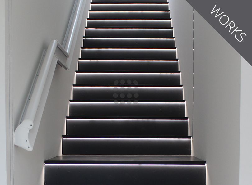 Iluminación escalera