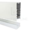 Imagen de Perfil en aluminio pintado de blanco 36x75mm, 3 metros