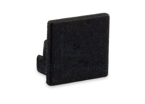 Imagen de Tapa negra de plástico para perfil SL14-16